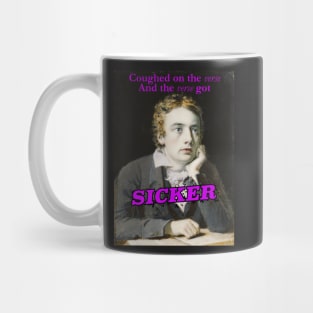 Keats Coughed On The Verse Mug